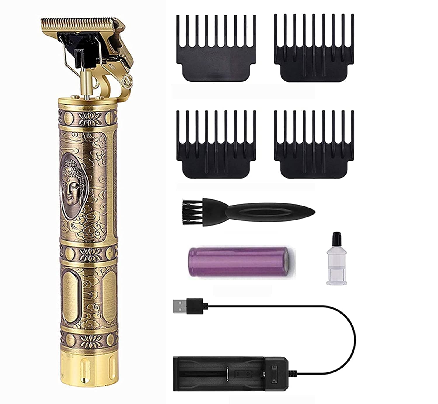 Beard Trimmer For Men,Trimmer,Professional Hair Clipper,Adjustable Blade Clipper,Trimmer&Shaver For Men,Close Cut Precise Hair Shaving Machine,Body Tr