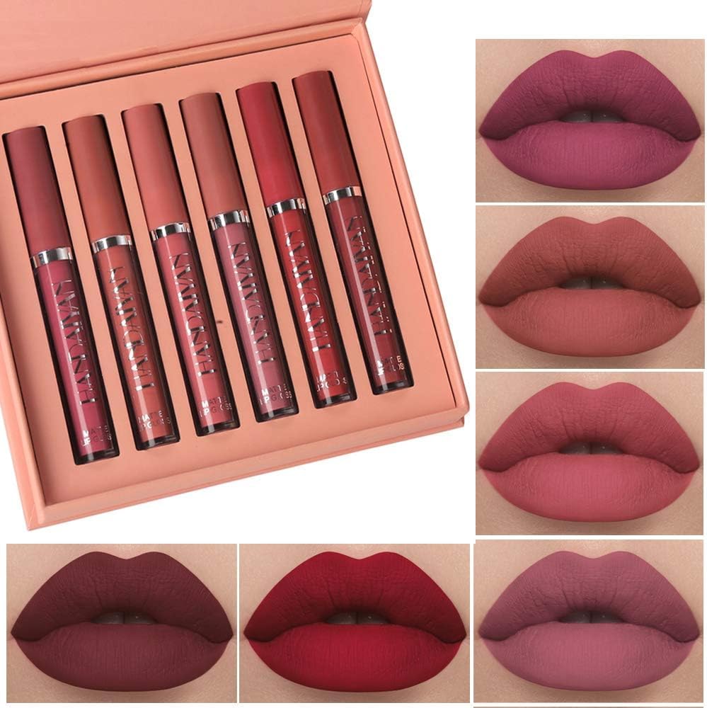 liquid matte lipstick set. Waterproof, long-lasting, and vibrant colors that stay all day. Perfect for any occasion, offering smooth, smudge-proof per